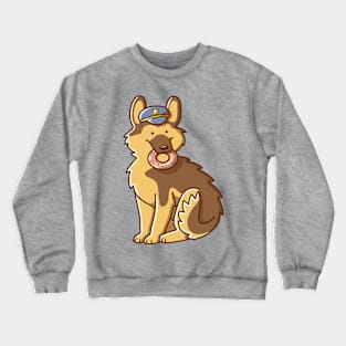 Cop Puppy Crewneck Sweatshirt